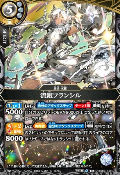 画像1: 流銀フランシル(M)(26RBS01-055) (1)