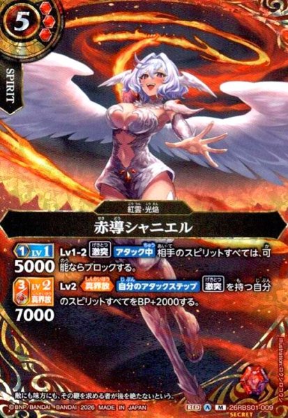 画像1: 赤導シャニエル(M/SECRET)(26RBS01-009) (1)