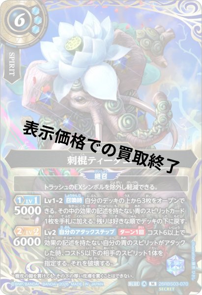 画像1: 刺棍ティーダエ(M/SECRET)(26RBS03-070) (1)
