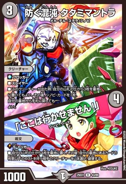 画像1: 防ぐ混沌 タタミマントラ/「ここは行かせません!」 (1)