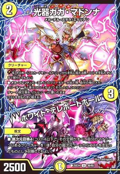画像1: 光器ガガ・マドンナ/ホワイト・テレポートホール (1)