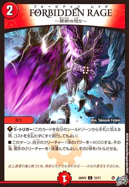 画像1: FORBIDDEN RAGE~禁断の怒り~ (1)