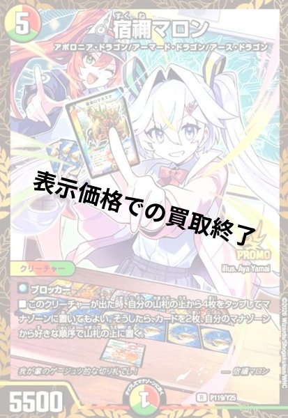 画像1: 宿禰マロン(PR)(P119/Y25) (1)