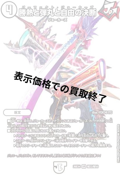 画像1: 勝熱と弾丸と自由の決断(VR)(超22/超50) (1)