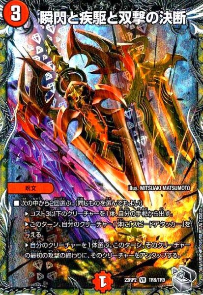 画像1: 瞬閃と疾駆と双撃の決断(VR)(TR8/TR9) (1)