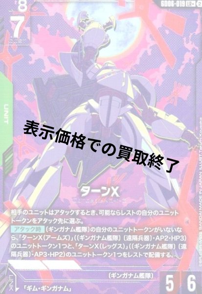 画像1: ターンX(LR+)(GD06-019) (1)