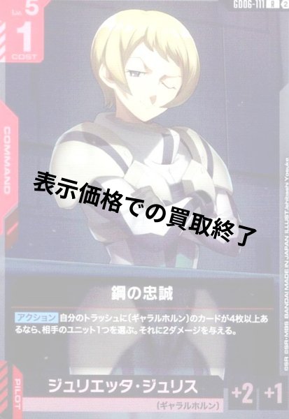 画像1: 鋼の忠誠(R)(GD06-111) (1)