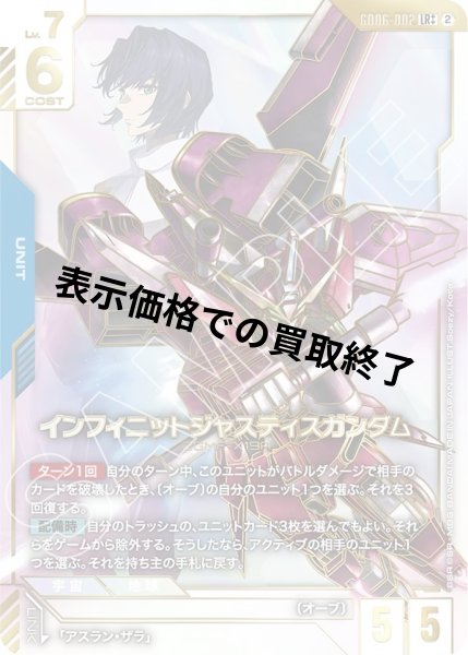 画像1: インフィニットジャスティスガンダム(LR++)(GD06-002) (1)