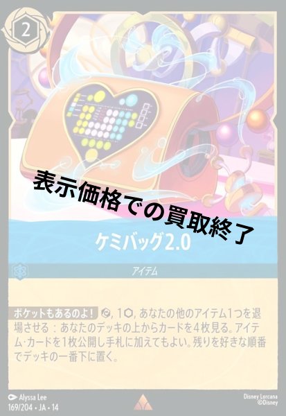 画像1: ケミバッグ2.0(レア)(169/204) (1)