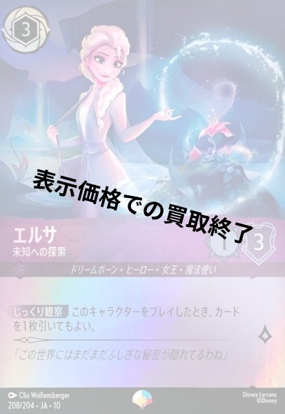 画像1: エルサ - 未知への探索(エピック)(208/204) (1)