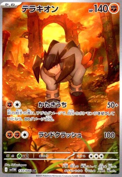 画像1: テラキオン(133/086 AR) (1)