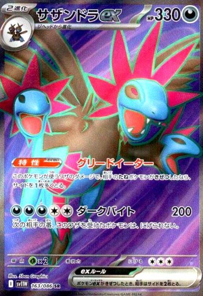 画像1: サザンドラex(163/086 SR) (1)