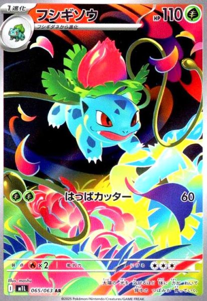 画像1: フシギソウ(AR)(065/063) (1)