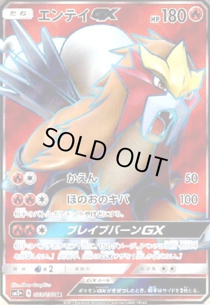 画像1: エンテイGX(073/072 SR) (1)