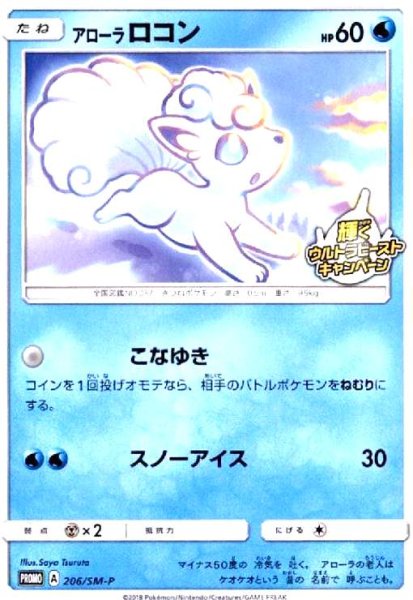 画像1: アローラロコン(206/SM-P) (1)