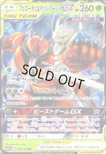 画像1: フェローチェ&マッシブーンGX(001/173 RR) (1)