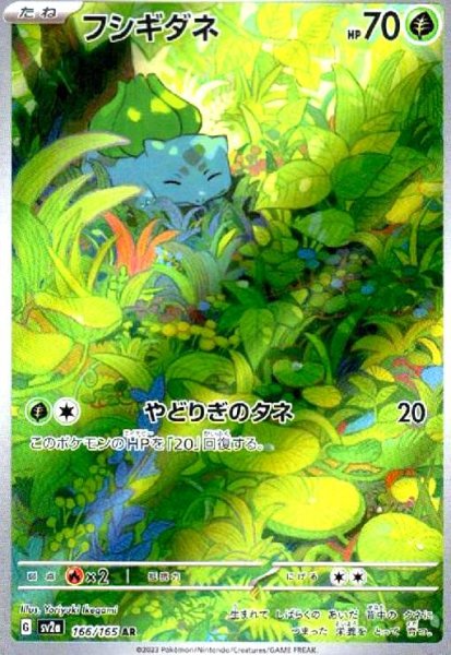 画像1: フシギダネ(166/165 AR) (1)