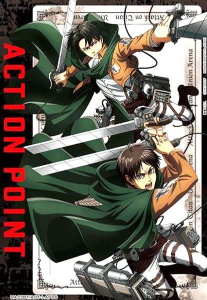 画像1: ACTION POINT(AP)(UA23BT/AOT-1-AP06)[リヴァイ/エレン] (1)