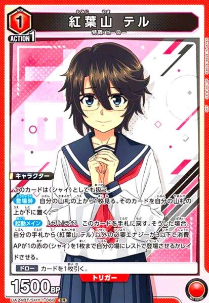 画像1: 紅葉山 テル(SR)(UA24BT/SHY-1-066) (1)