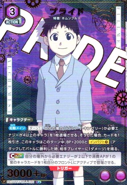 画像1: プライド(R★)(UA37BT/FMA-1-086) (1)