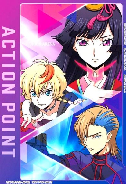 画像1: ACTION POINT(AP/プロモ)(UAPR/CGD-AP02)(ロゼ&アッシュ&サクヤ) (1)