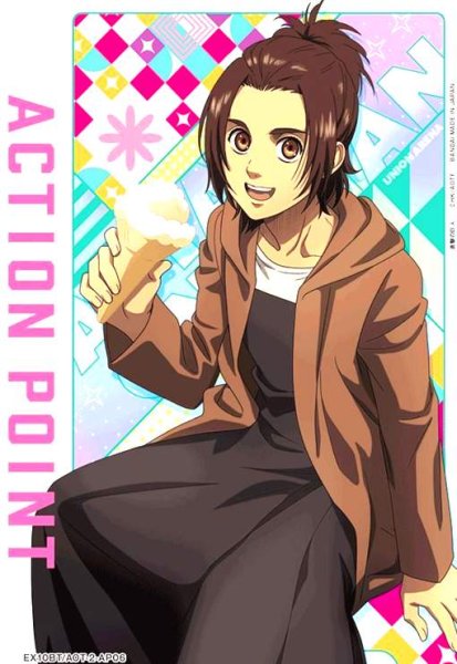 画像1: ACTION POINT(進撃の巨人)(AP)(EX10BT/AOT-2-AP06)(ガビ・ブラウン) (1)
