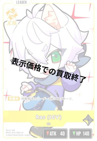 画像1: Ras(IGV)(LR)(BP05-012/080) (1)
