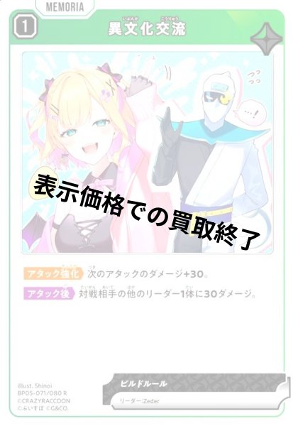 画像1: 異文化交流(R)(BP05-071/080) (1)