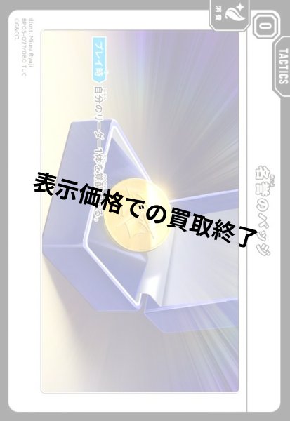 画像1: 名誉のバッジ(TUC)(BP05-077/080) (1)